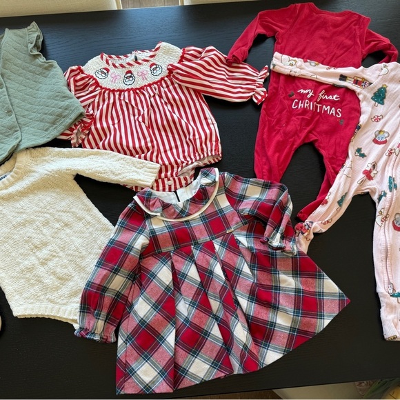 Baby Girl Christmas’s & Holiday Clothes - Picture 1 of 7